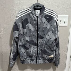 Adidas Originals Regista Camo Bomber Track Jacket Size Small